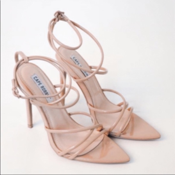 🌟👡🌟Ada Nude Strappy Heel🌟👡🌟6 7 7.5🌟👡🌟 - Picture 5 of 5